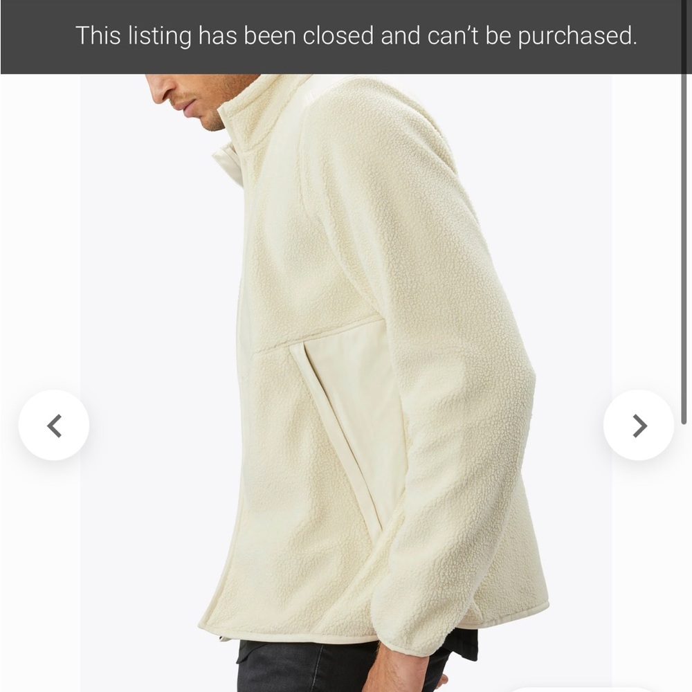 Cuts Sherpa jacket XL